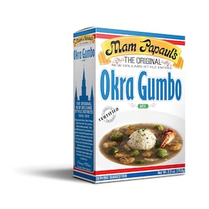 Mam Papauls Gumbo med Okra Mix 2,5 oz