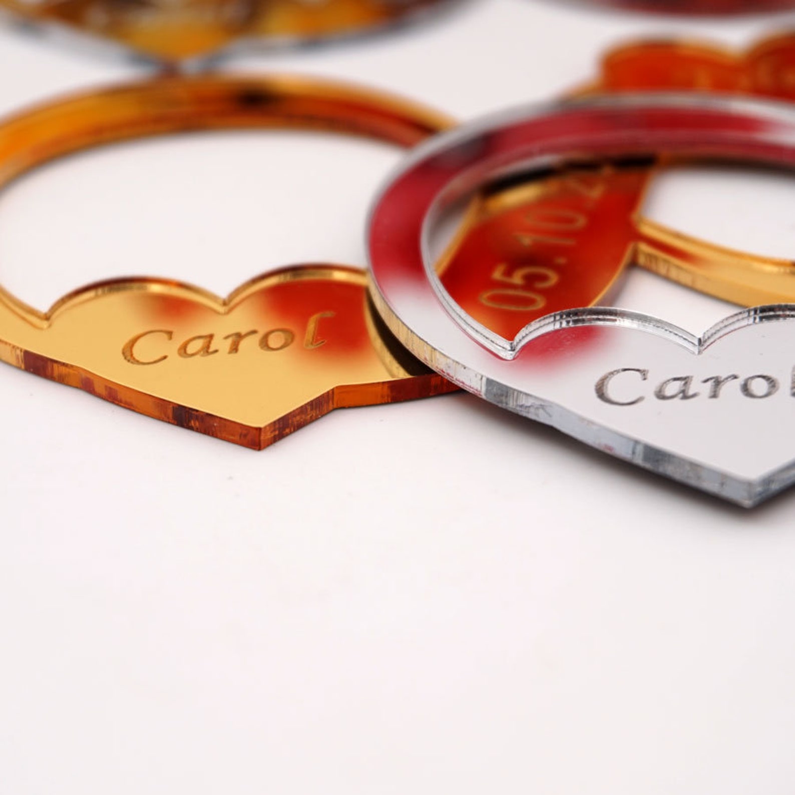 20pcs/lot 10cm Infinity Symbol Acrylic Mirror Tags Wedding - Etsy