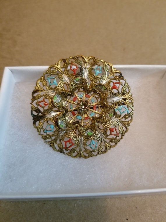 vintage germany stamped gold Gem