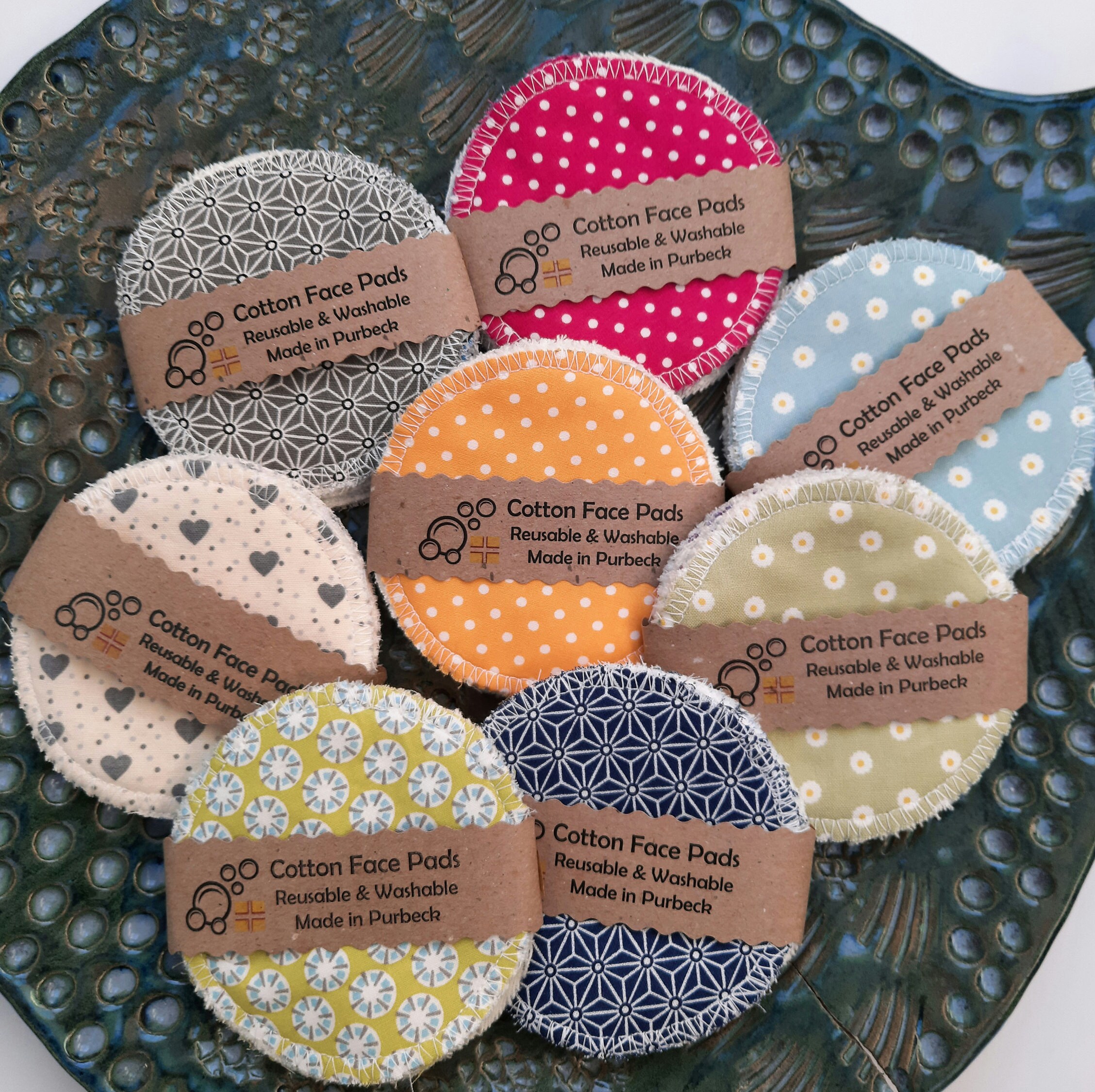 Reusable cotton face pads / little wash bag / make up remover pad / f…