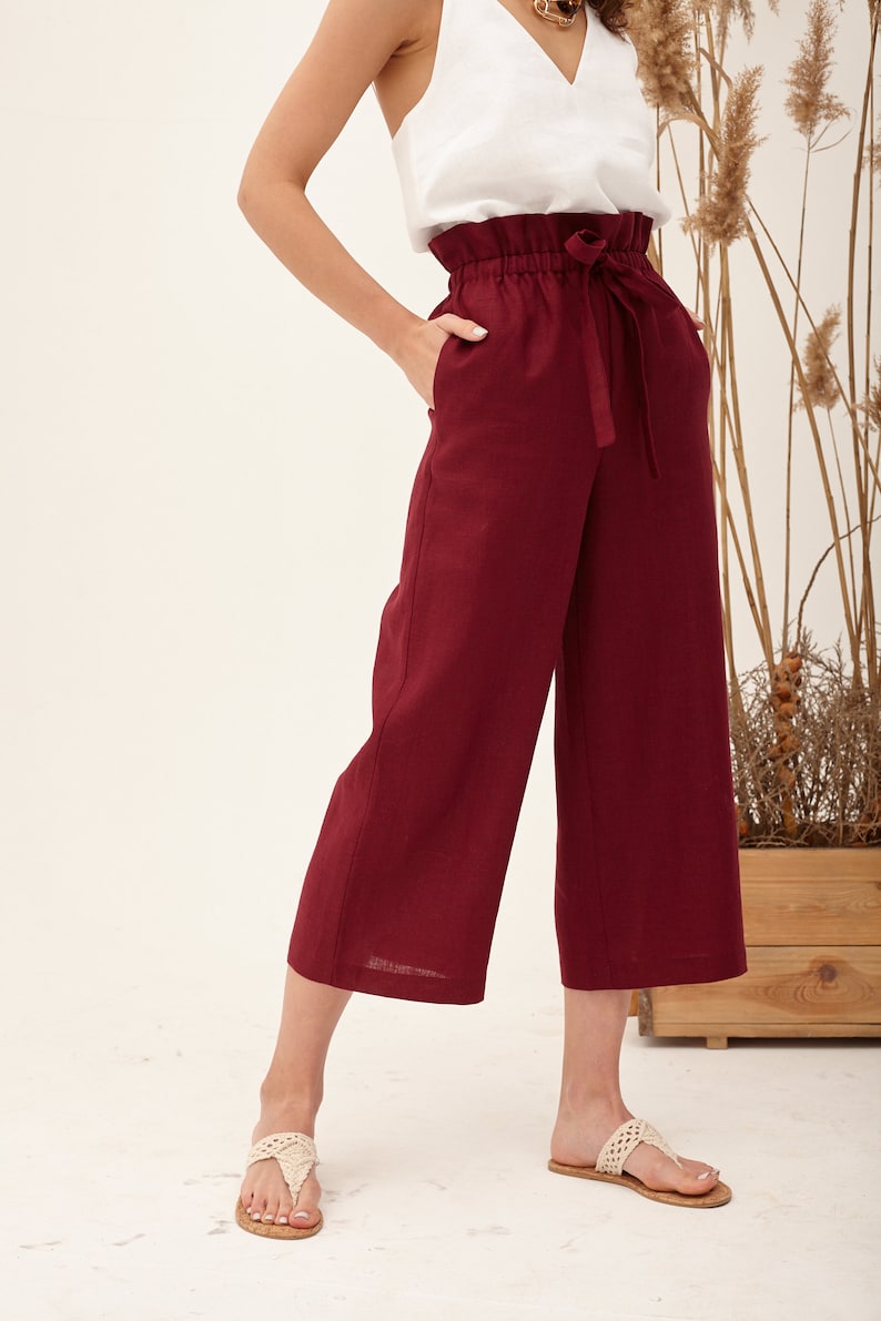 culottes pants with top