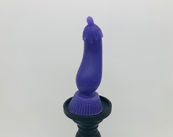 Eggplant Emoji Candle | Do you want to see my Eggplant?