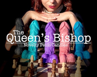 The Queen's Bishop: A Novelty Penis Candle Inspired by Queen's Gambit Netflix Series
