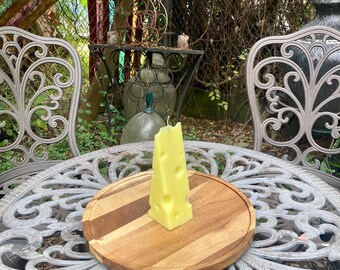 Cheese Stands Alone: Realistic Cheese Candle