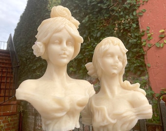 Madame de Bourbon St Candle | Large Female Bust | Lulu White Storyville | New Orleans
