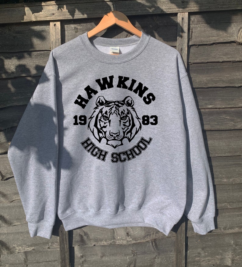 Hawkins High School Stranger Things Inspired Adults Unisex Etsy