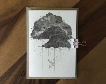 Blank Card • Peace Clouds For Charity
