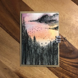 Blanko Karte • Wald Murmurs at Sundown