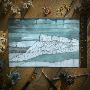 Stampa artistica • Arthur's Seat • Dreich Mode A5