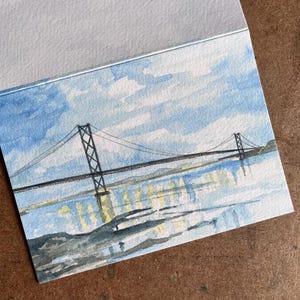 Scheda vuota • Il ponte di Forth Road al tramonto