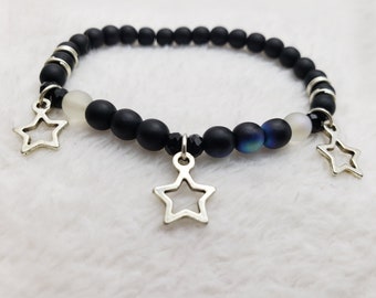 Bracelet with Stars - Mermaid Bracelet - Star Bracelet - Colour Changing Bracelet - Star Charms
