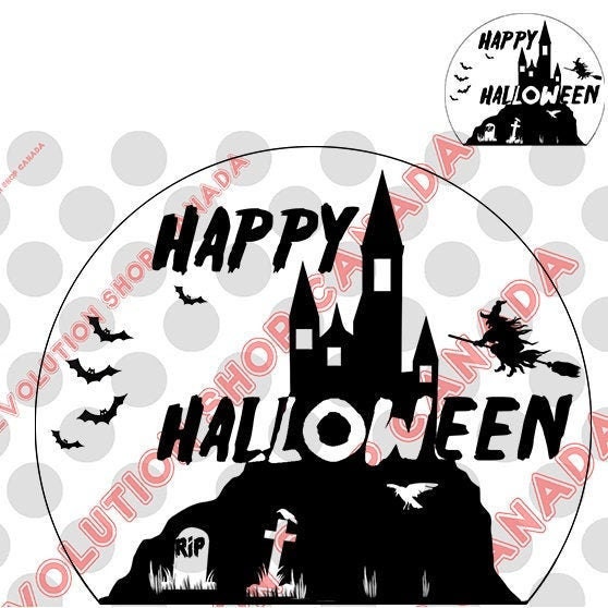 Happy Halloween Cut File. SVG PNG JPEG. Cricut Silhouette - Etsy