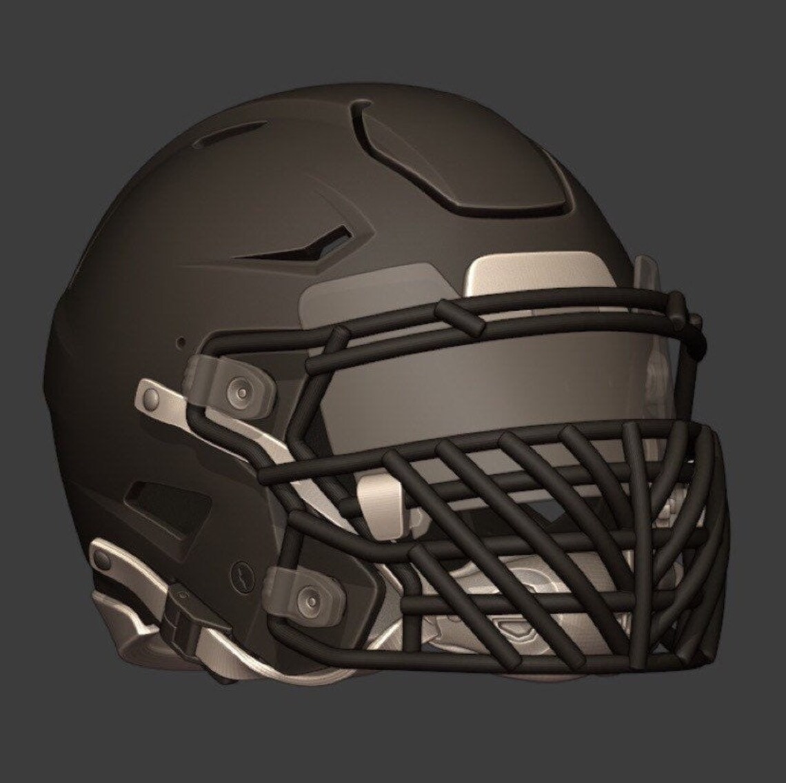 3D Printed Riddell Speedflex Mini Football Helmet Kit Etsy