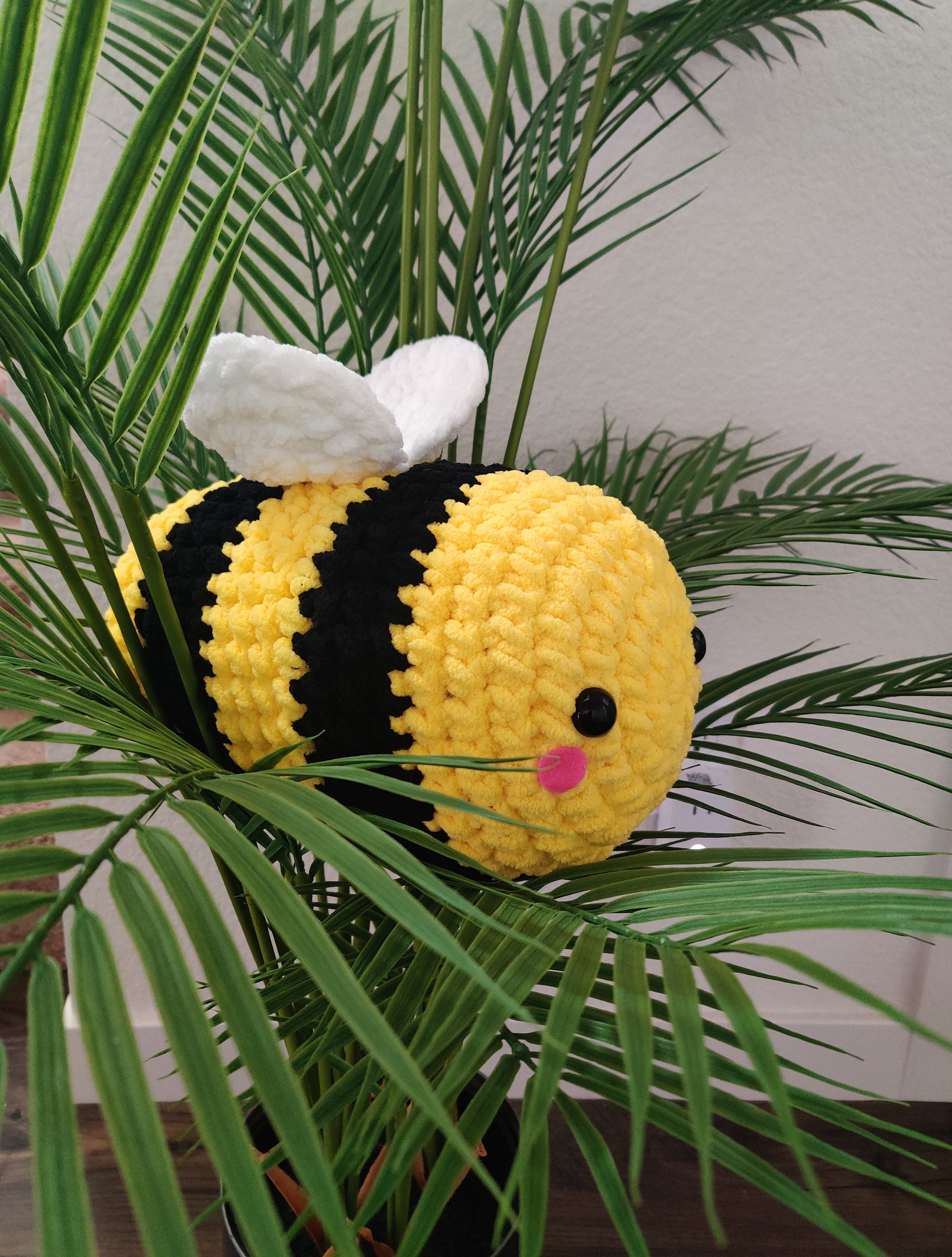 Jumbo Crochet Bee Etsy Denmark
