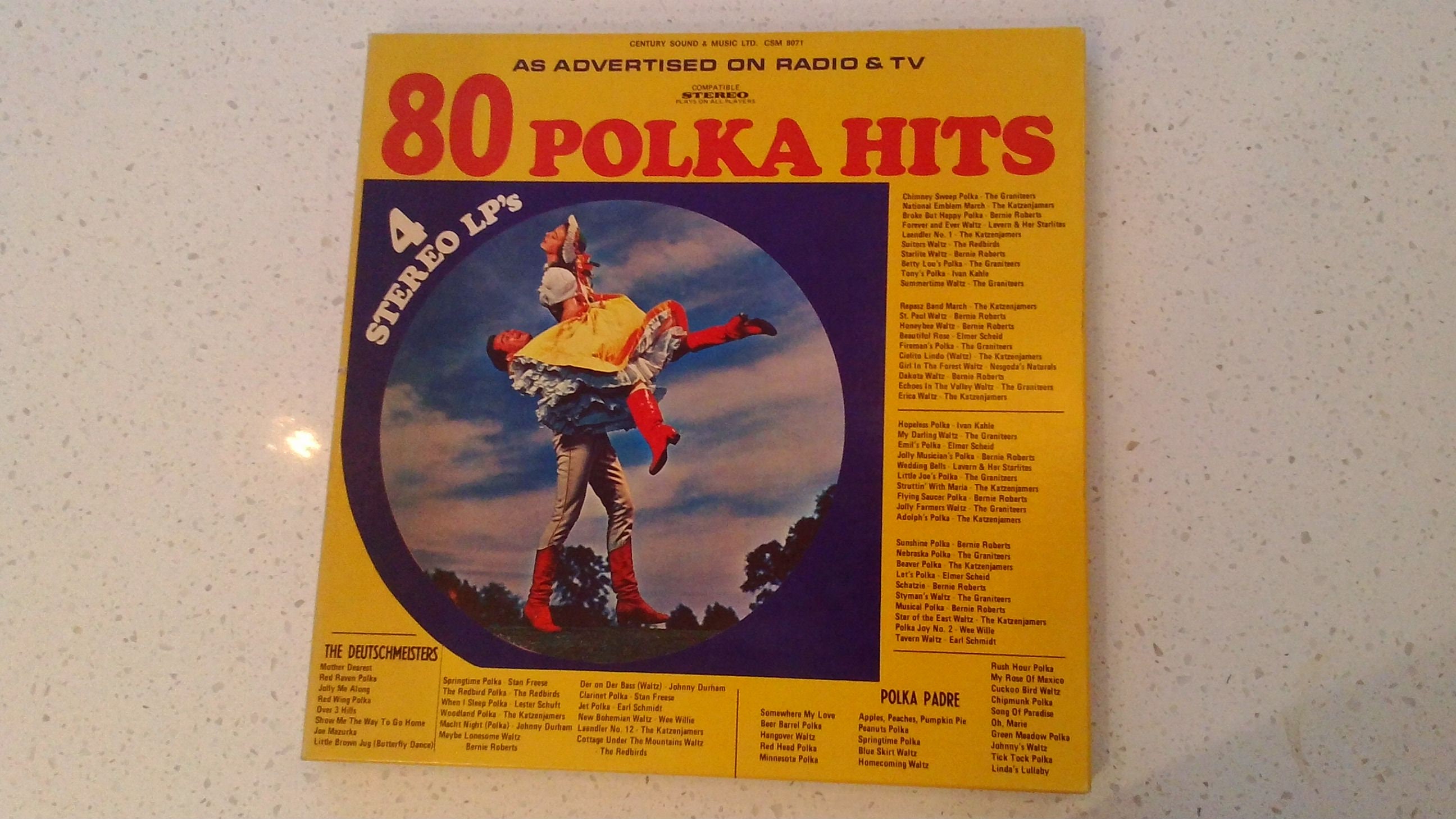 Vintage Records 80 POLKA HITS BOXED Set of 4 Polka Records Etsy