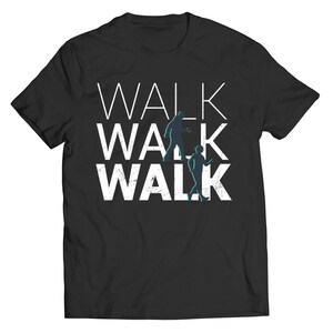 Wandelen Shirt, wandelen t-shirt, Lopen Meer Zorgen Minder Shirt, Outdoors Shirt, Natuur Shirt, Mountain Shirt, Hike Shirt, Walk More Shirt, Shirt