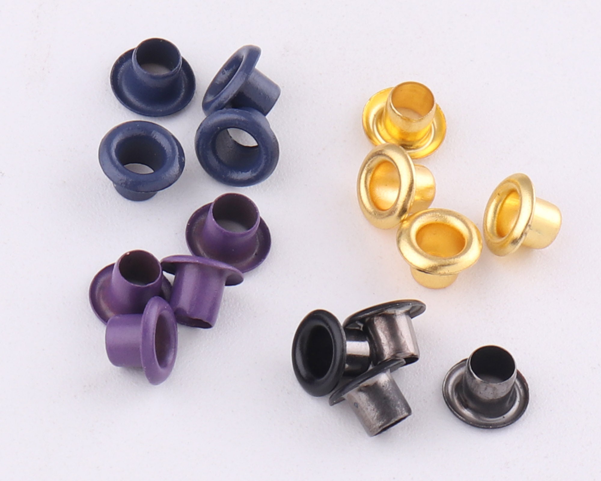 Grommet Tool 100pcs Metal Eyelets Set 10mm Metal Grommets Rings Kit ...