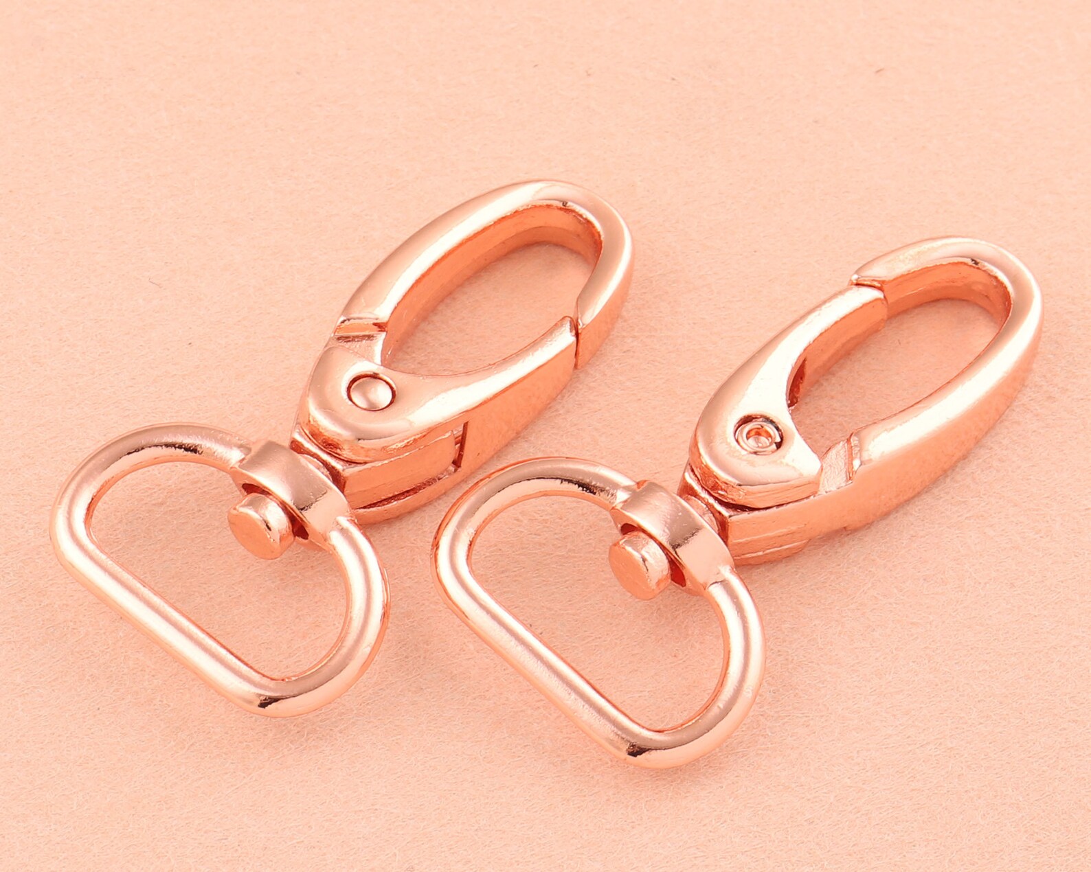 20mm Swivel Clasp clawrose gold swivel hook dog hookswivel Etsy