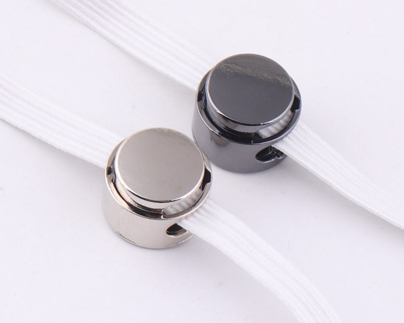 Gunmetal Cord Lock Adjuster Elastic Adjuster masque cordon Etsy