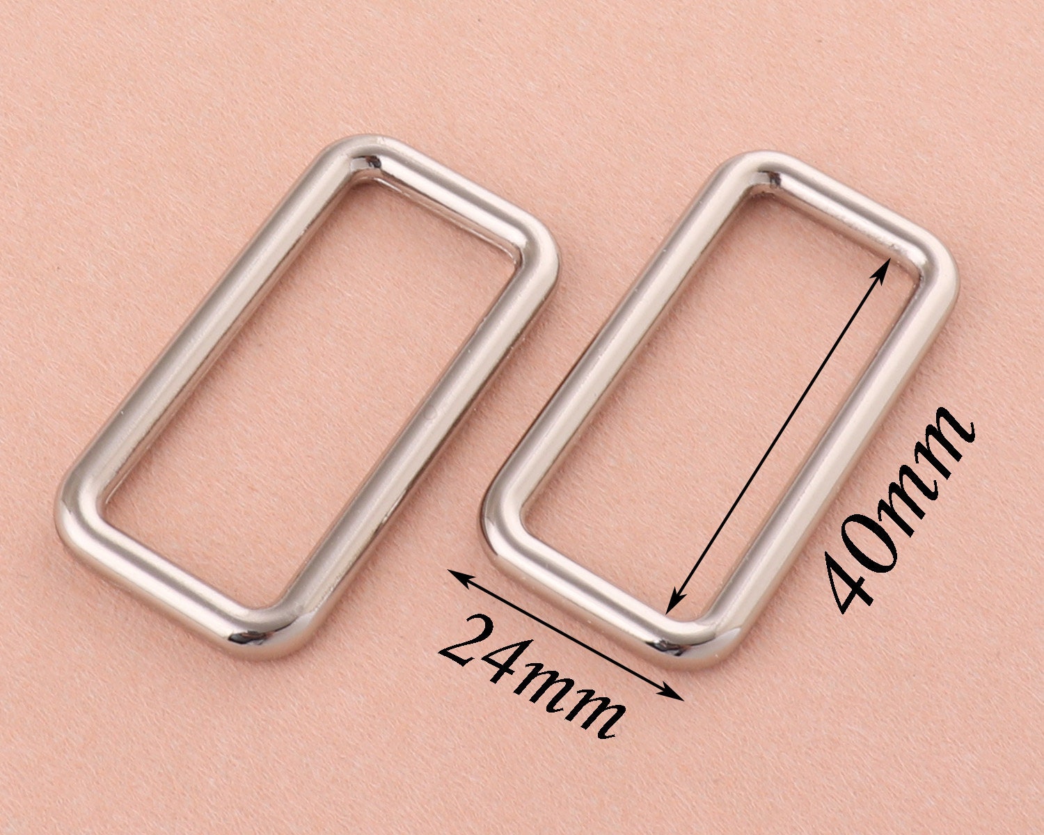 Buy Wholesale China 40mm Metal Rectangle Rings Webbing Buckles For Straps,  Bags, Purses, Belting, Ribbon & Metal Rectangle Rings Webbing Buckles at  USD 0.03