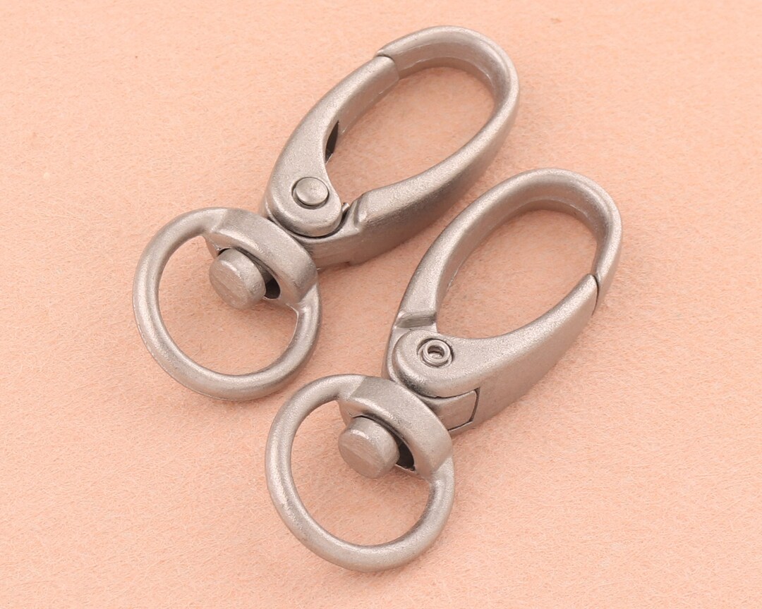12mm Swivel Clasp Claw,matte Silver Swivel Hook Dog Hook,swivel Clasps