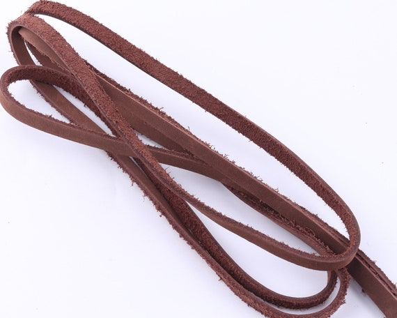 Flat Leather Cord Jewelry Making  Cow Leather Bracelet Findings