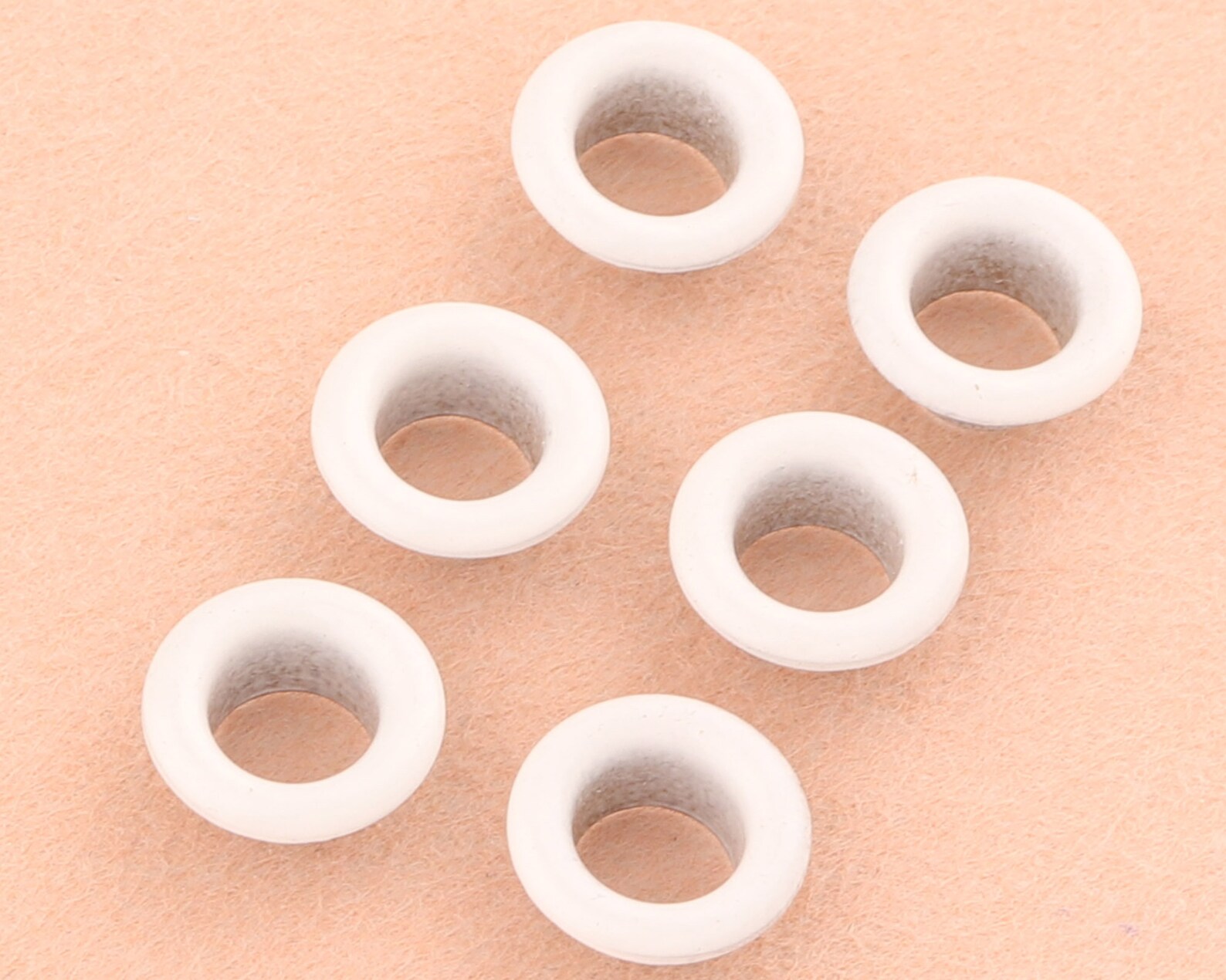 6mm White Eyelets Grommets With Washers Metal Grommets Rivets Etsy