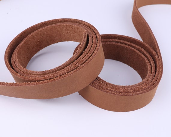 Genuine Leather Straps,long Leather Strip,leather for Belts,italian Natural  Leather,cowhide Leather,leather for Bag Straps,leather Cord -  Denmark