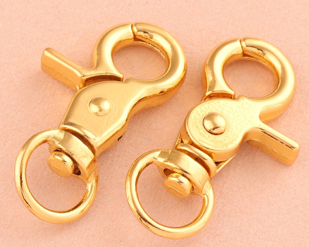 12mm Swivel Clasp Clawgold Swivel Hook Dog Hookswivel Etsy