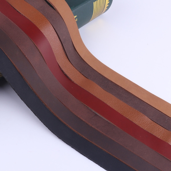 5/8" Leather,Leather Straps,Long Leather Strip,Leather For Belts,Italian genuine Leather,Cowhide Leather,Leather For Bag Straps,Leather Cord