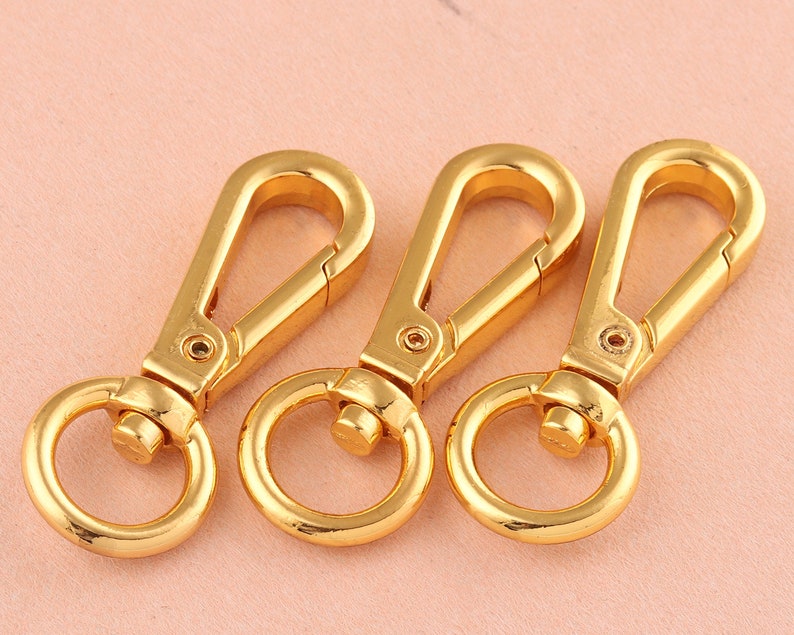 13mm Swivel Clasp Clawgold Swivel Hook Dog Hookalloy Swivel Etsy