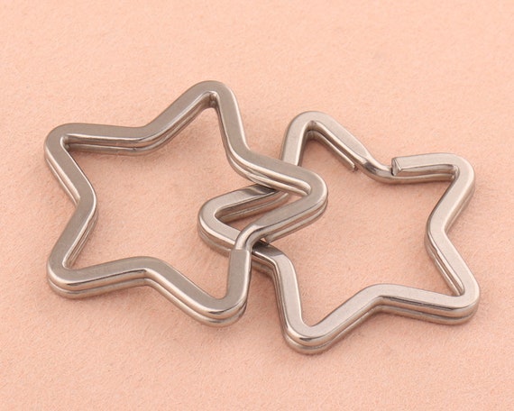 Buy Blank Keyrings | Copper Key Ring Craft Chain Rings