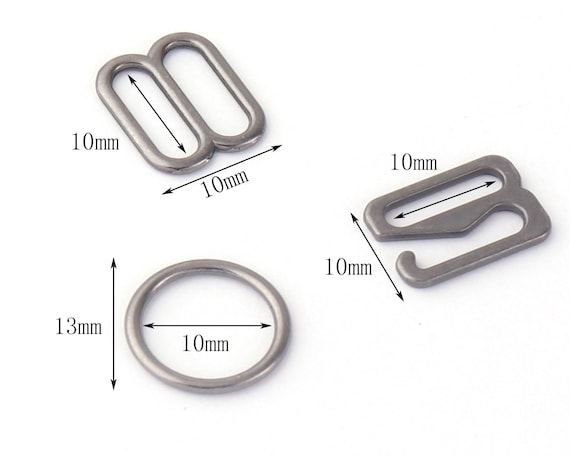 High-Quality Lingerie Accessories Bra Buckle Swimwear Clip Accessories  Adjuster Metal Ring Slider Bra - China Bra Ring and Slider and Underwear  Accessories price
