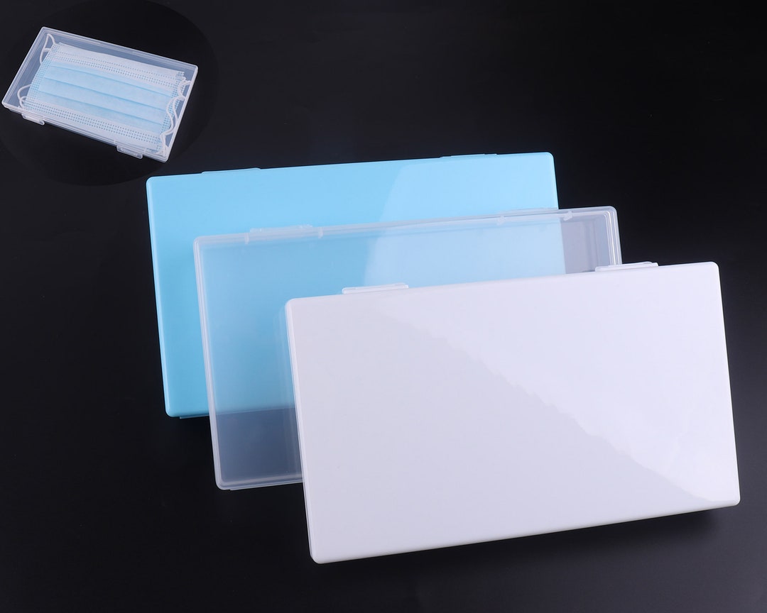 Lucid Fold Face Mask Box Case Plastic Keeper Storage Pouch Bag Portable ...