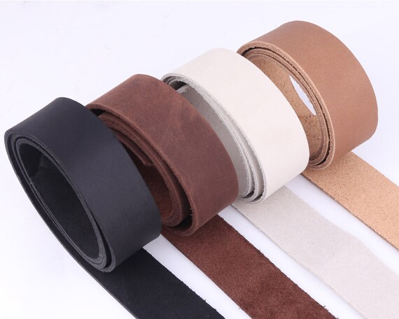 DIY Leather Strap Craft Strips for Leathercrafts Accessories Belt Handle  Black Brown DIY Chokers Necklace Bracelet Finding - AliExpress