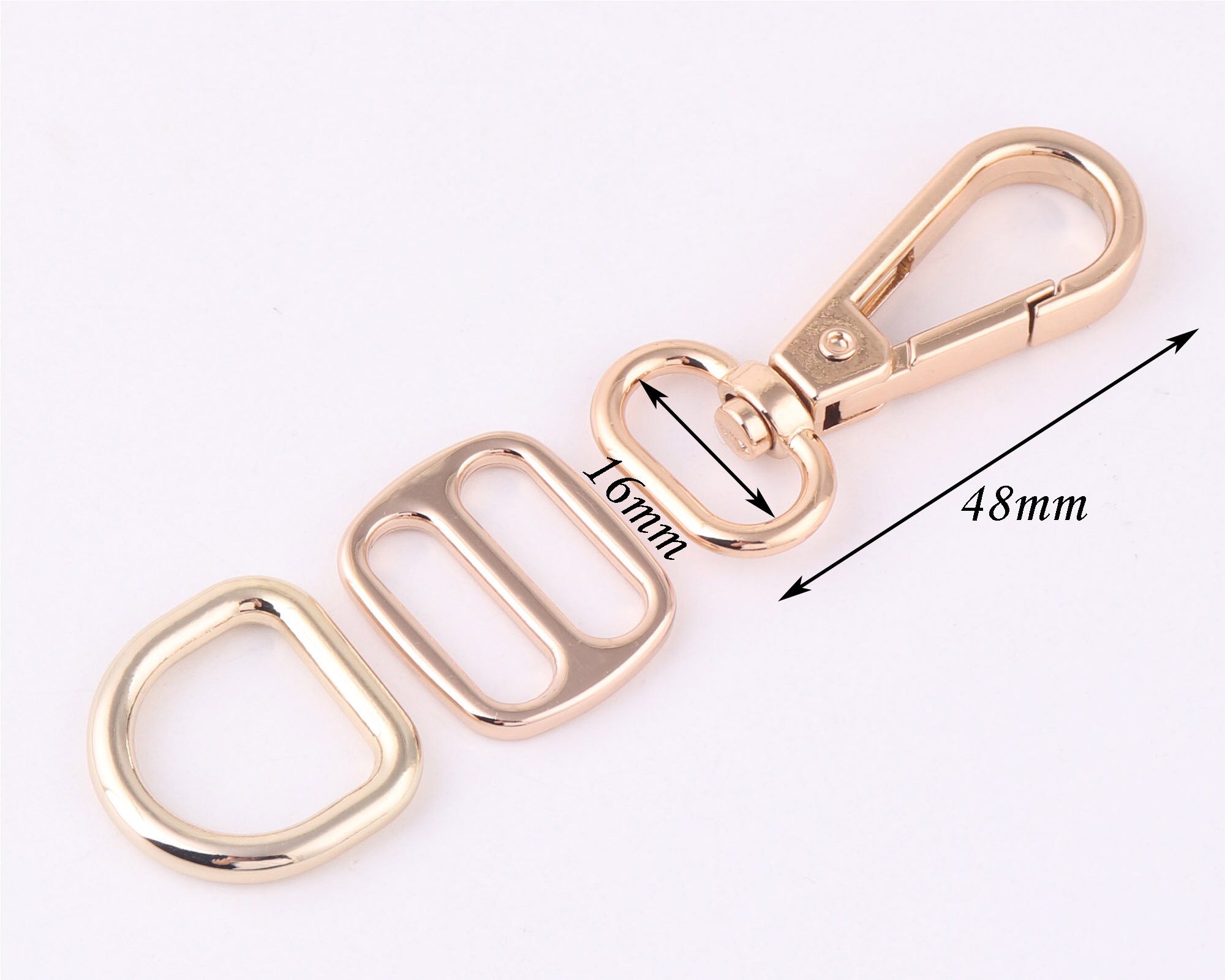 16mm5/8 Gold Metal Swivel Claw Claspsdog Collar - Etsy