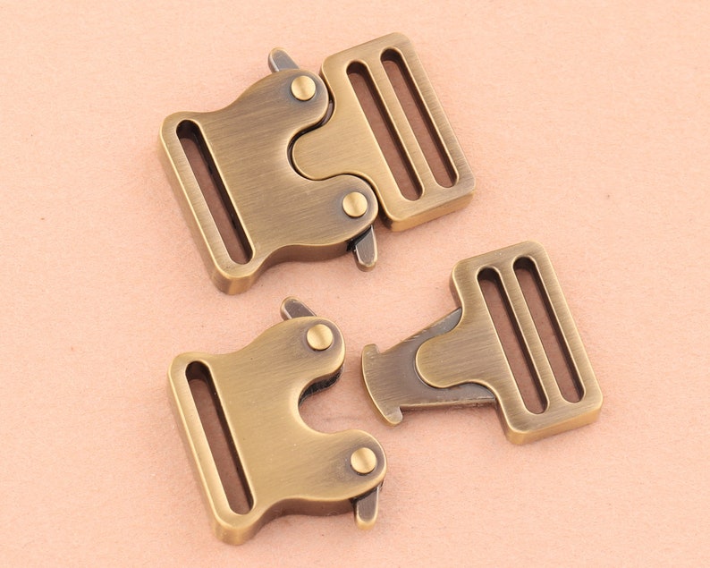 2038mm Bronze Metal Release Buckle Adjustable Buckles Etsy