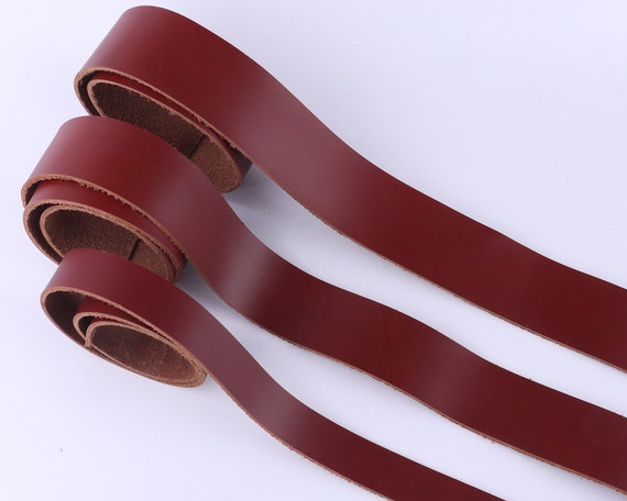 Brown Leather Strips,leather for Belts,italian Genuine Leather,leather  Straps,cowhide Leather,leather for Bag Strips,leather Cord 