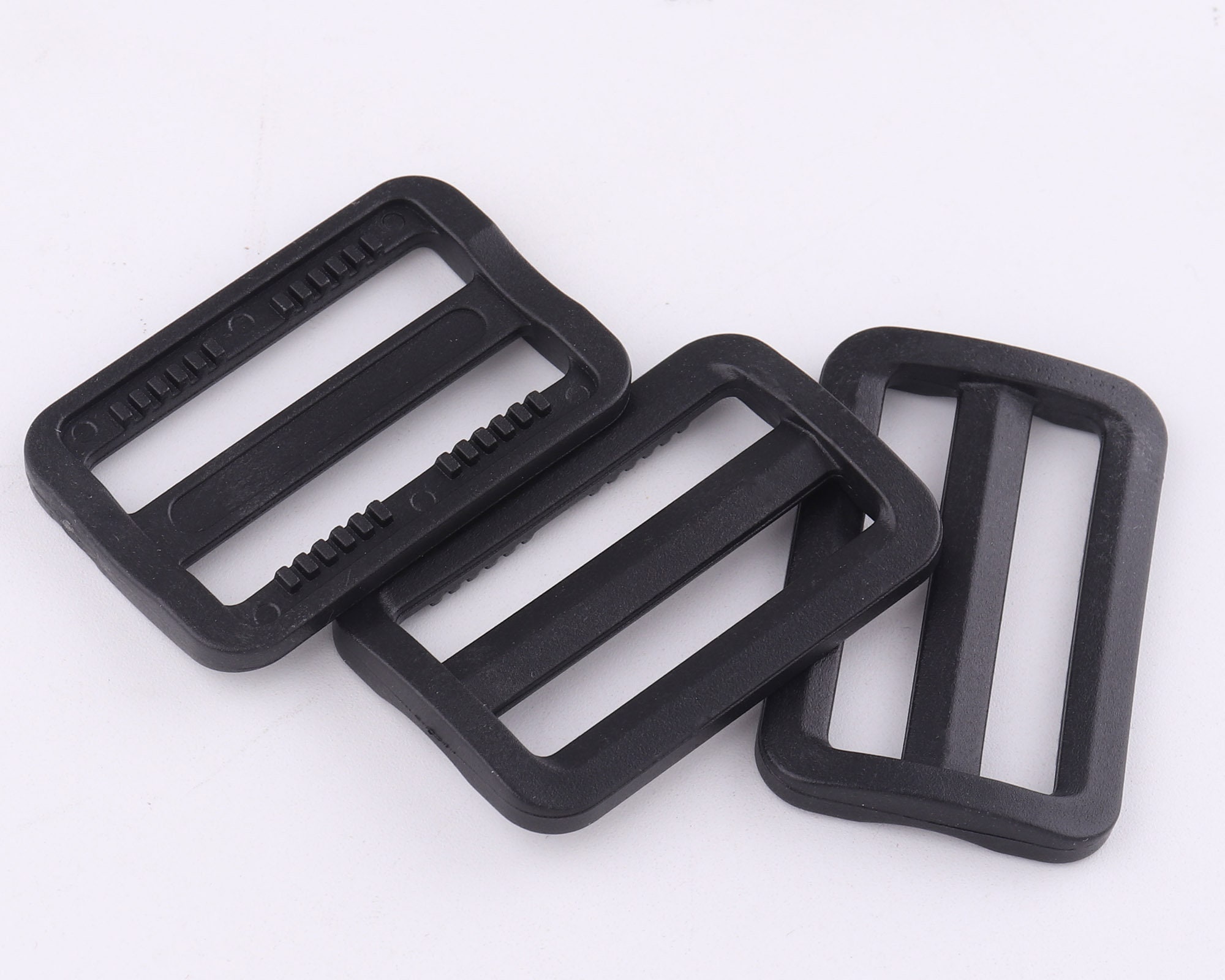 38mm Black Adjustable Belt Buckle Slide Bucklesrectangle Etsy