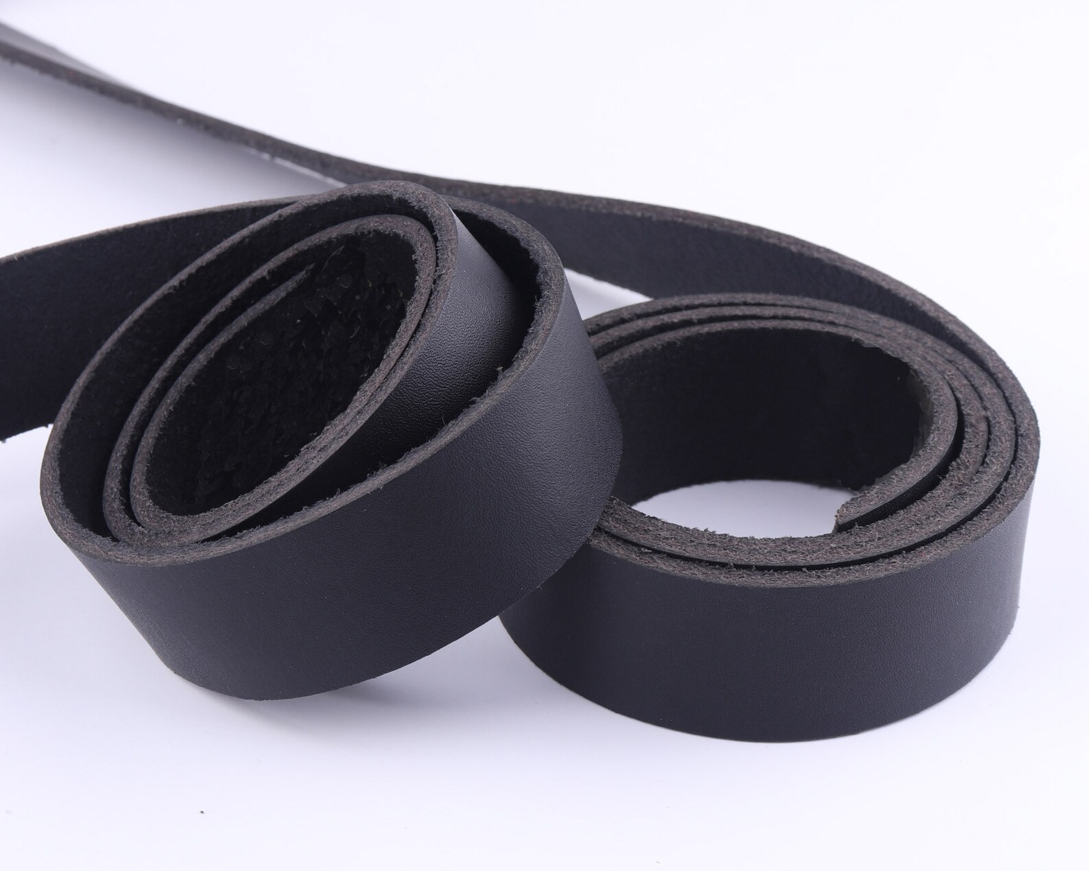 Black Leather Purse Strapsleather Beltitalian Natural Etsy