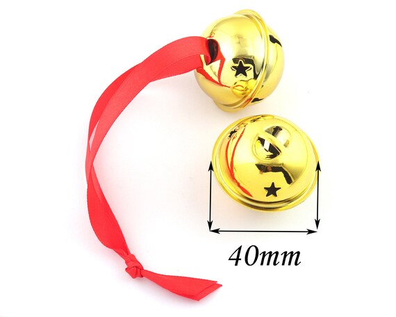 5X Metal Christmas jingle bells Star Design For DIY Pet Collar Part Home Decor 5X Metal Christmas jingle bells Star Design For DIY Pet Collar Part Home Decor
