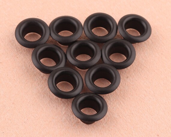 5mm Black Eyelets Grommets With Washers Metal Grommets Rivets