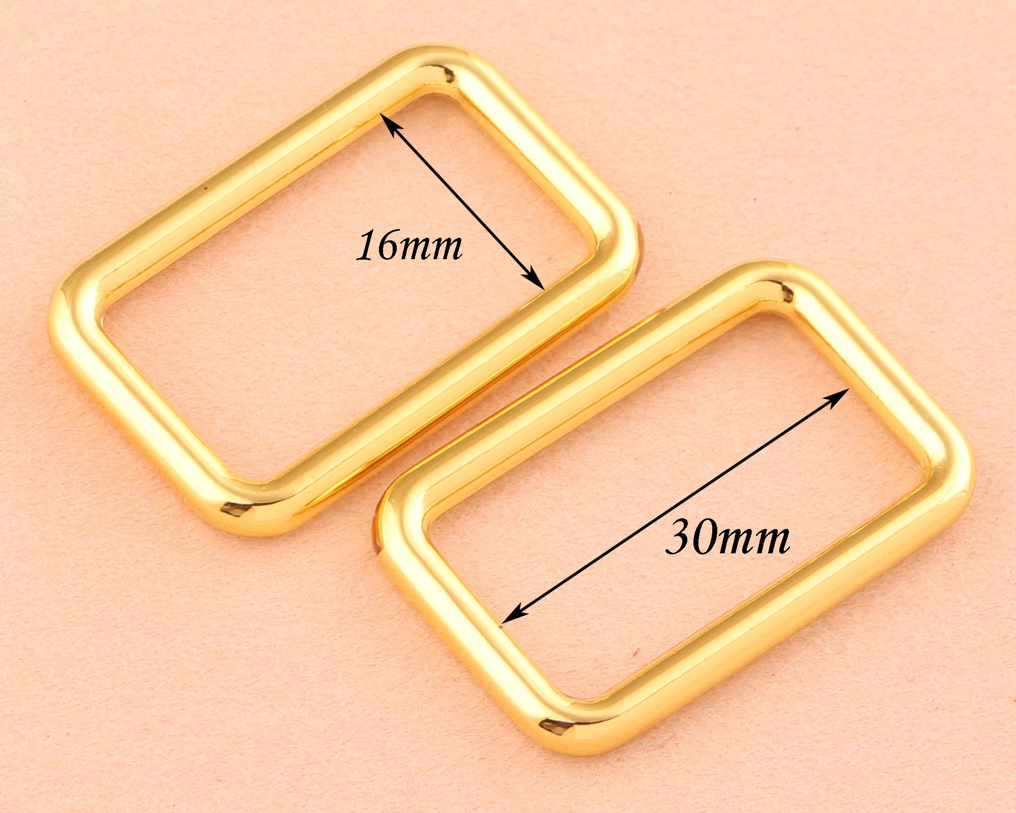 30mm Adjustable Buckle Slide Bucklesgold Metal Purse Etsy