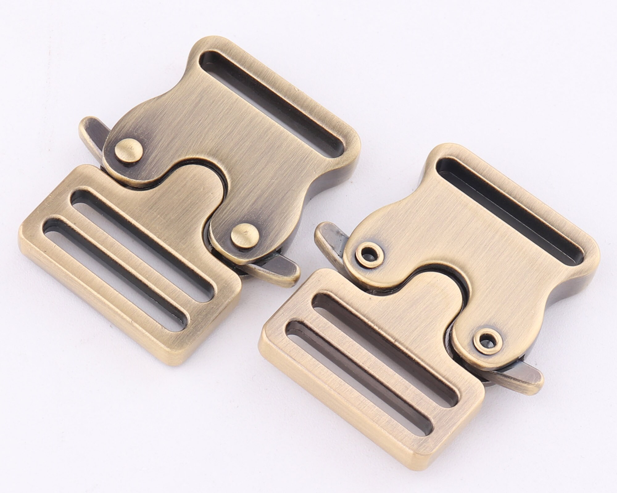 20mm bronze metal Release Buckle adjustable buckles Etsy