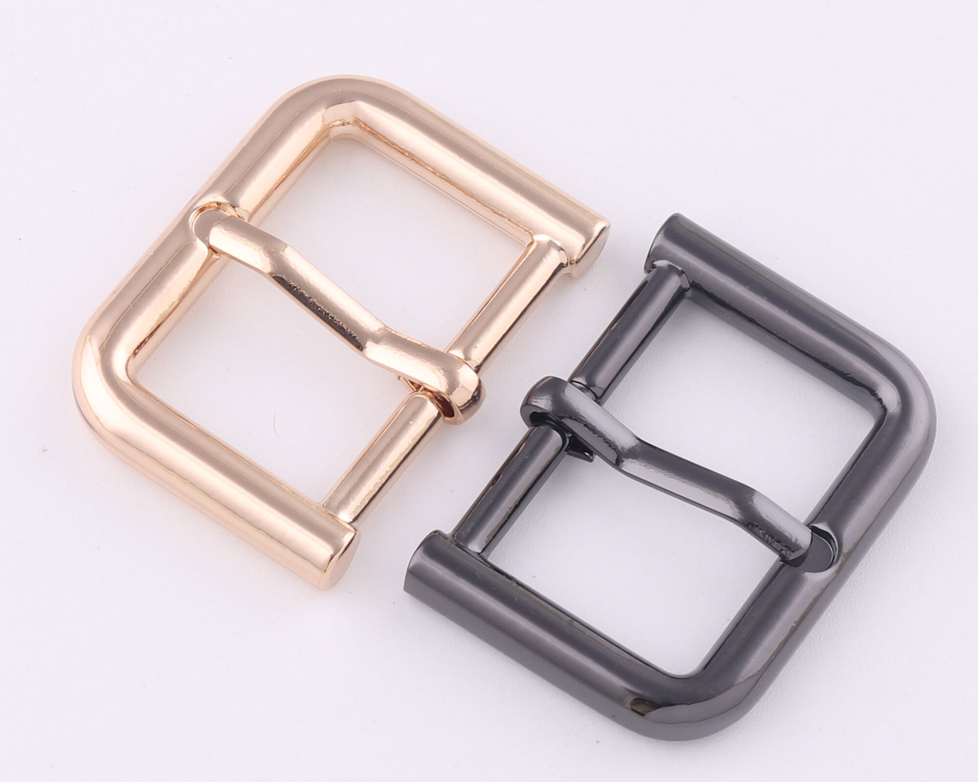 25mm Gold Adjustable Belt Buckle Slide Bucklesrectangle Metal Etsy