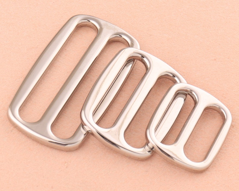 1938mm Silver Adjustable Belt Buckle Slide Round Etsy