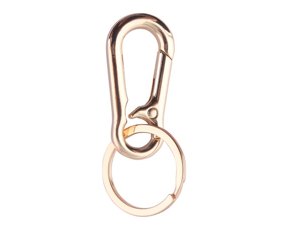 30pcs Silver D-ring Keychain, Diy For Men, Women And Pets (inner Diameter 1  Inch)