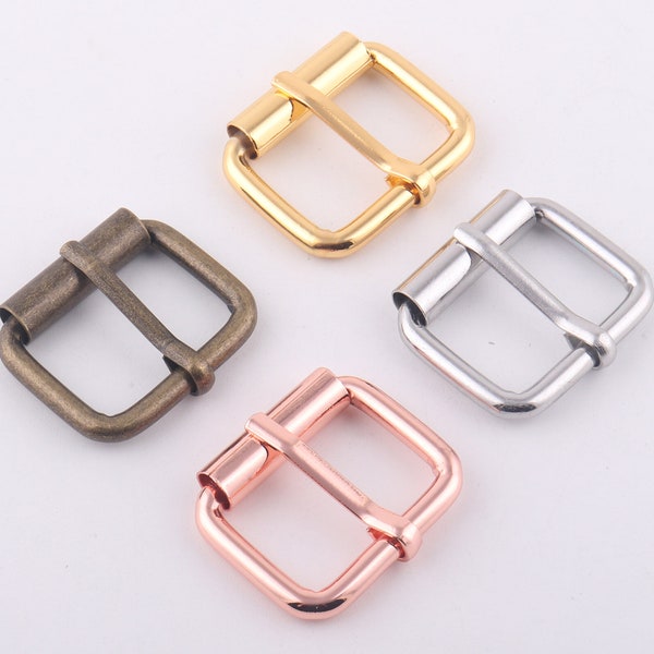 1"(25mm) roségold verstellbare Gürtelschnalle Schiebebügel Schnallen,Metall Geldbörse Verschluss Schnallen,Taschengurt Schnalle Schnalle Handtasche Gurtband Hardware