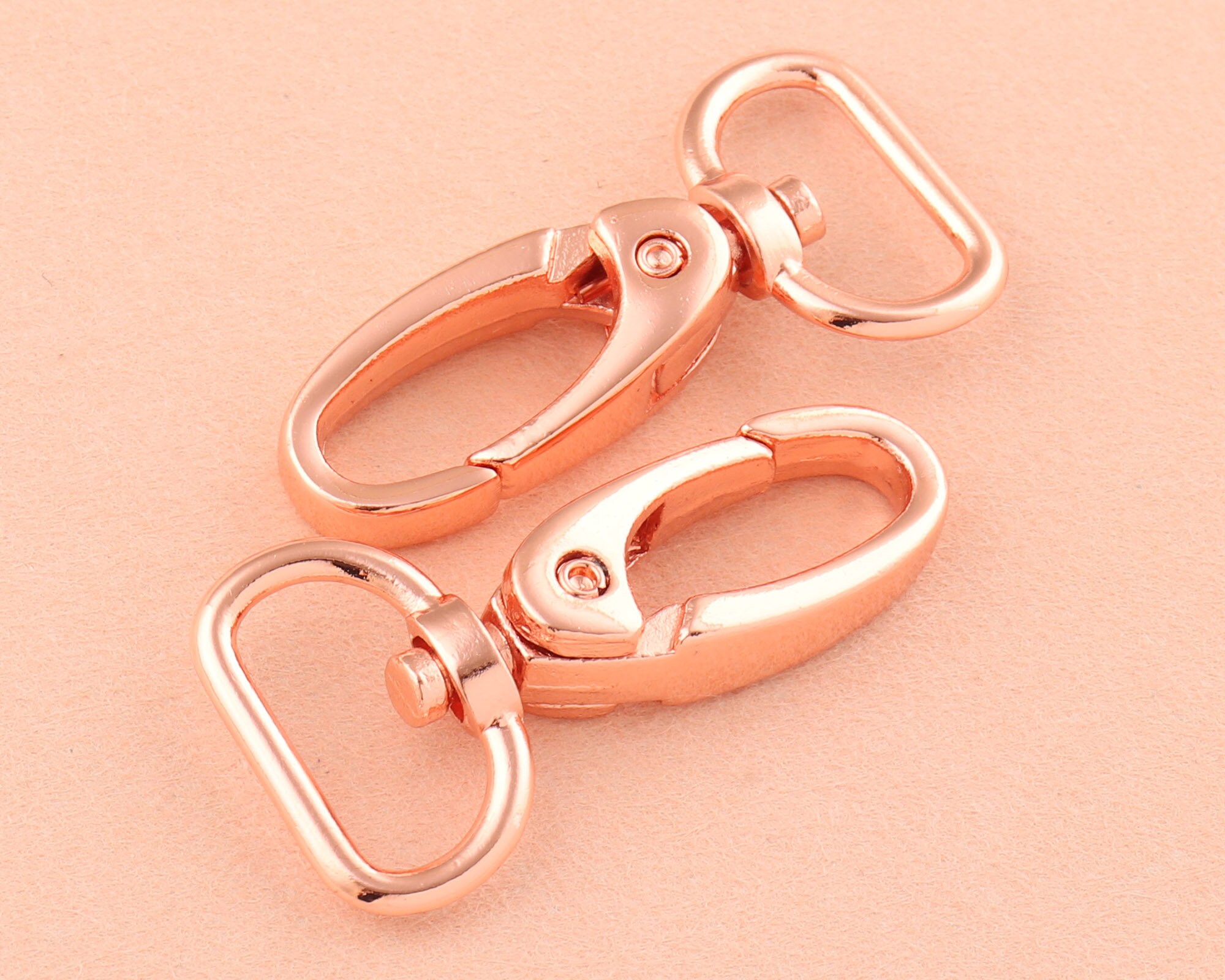 20mm Swivel Clasp clawrose gold swivel hook dog hookswivel Etsy