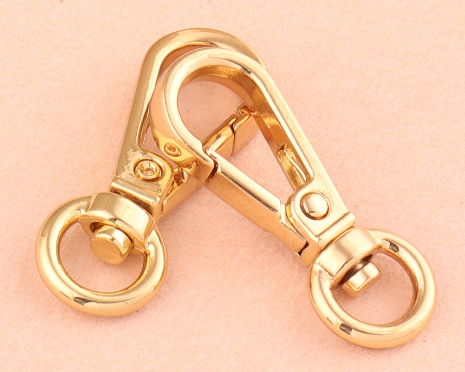 8mm Swivel Clasp Clawgold Swivel Hook Dog Hookswivel Etsy
